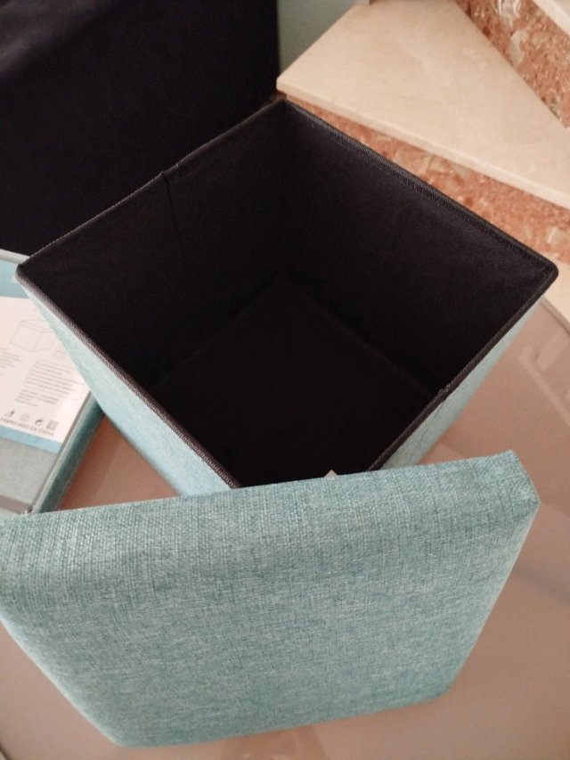 LOTE 2Puff / Caja Almacenaje