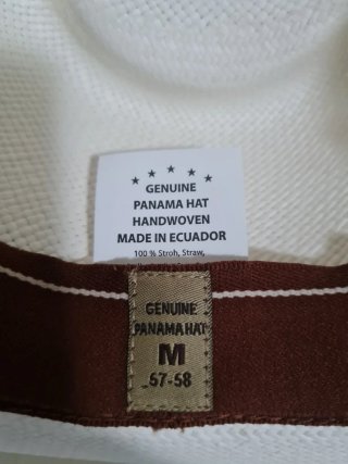 Sombrero Panamá Original Hecho a Mano