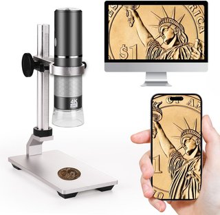 NUEVO Microscopio 4K Mostanne 50-1000X Soporte Pro
