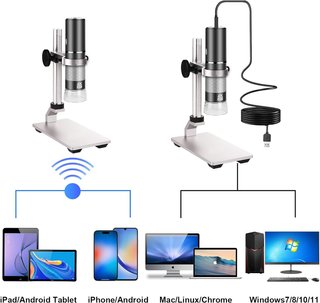 NUEVO Microscopio 4K Mostanne 50-1000X Soporte Pro