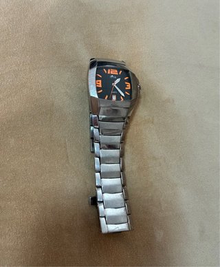 Reloj Lotus Acero Naranja