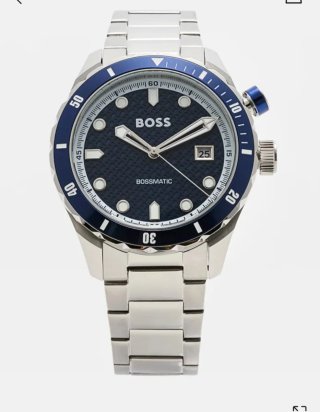 Reloj BOSS Azul y Plateado