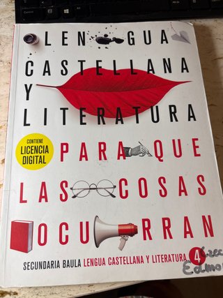 Lengua castellana y literatura, 4, Secundaria B...