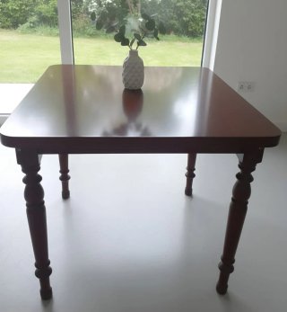 Mesa de comedor de madera 90x90
