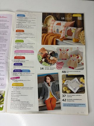 Revista Sabrina “Labores creativas para el otoño”