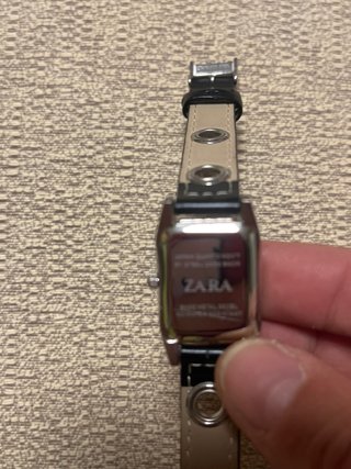 Reloj Zara Negro y Plateado