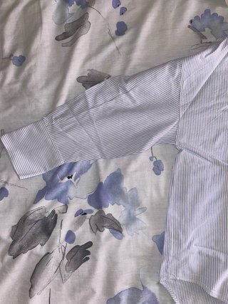 Camisa oversize rayas Zara