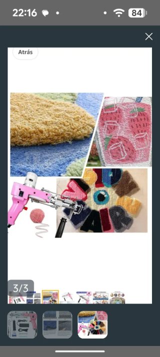 Pistola Tufting Eléctrica Portátil