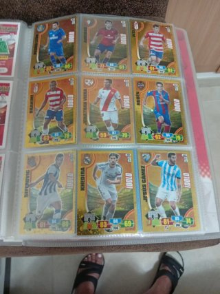 VENDO SUELTOS,316 Cromos Fútbol Liga Adre