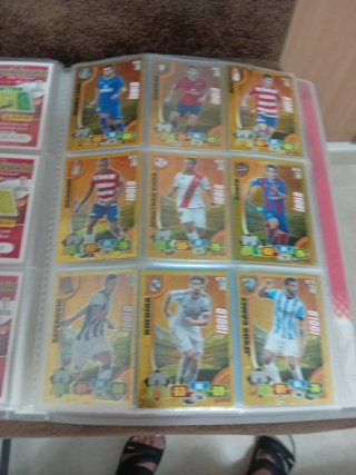VENDO SUELTOS,316 Cromos Fútbol Liga Adre