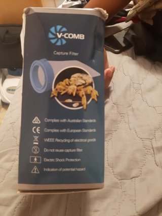 Aspiradora V-Comb piojos y liendres