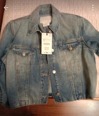 Chaqueta vaquera Zara Talla XS