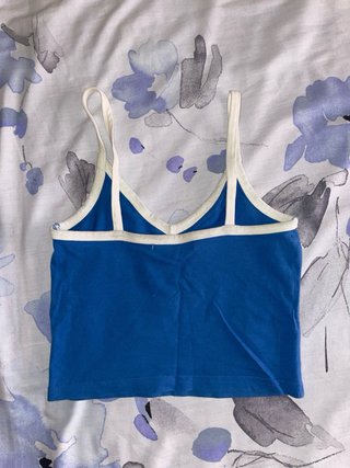 Top tirantes azul Pull