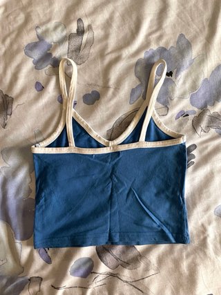 Top tirantes azul Pull