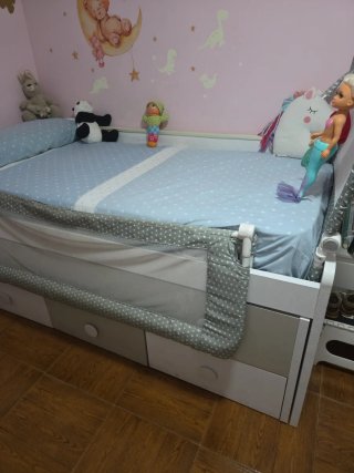 Cama nido con cajones y colchones
