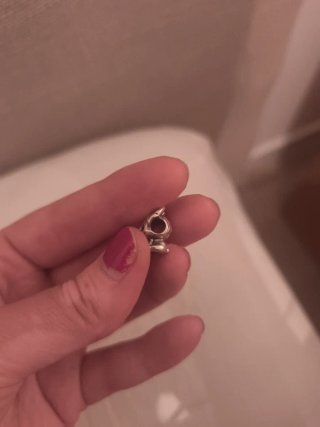 Abalorio Stitch Pandora Plata