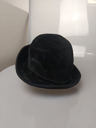 Chapéu Vintage Cloche Preto