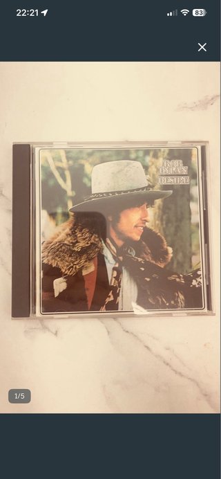 CD Bob Dylan Desire