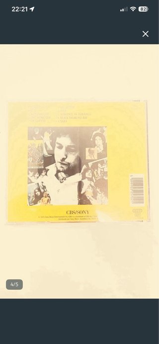 CD Bob Dylan Desire