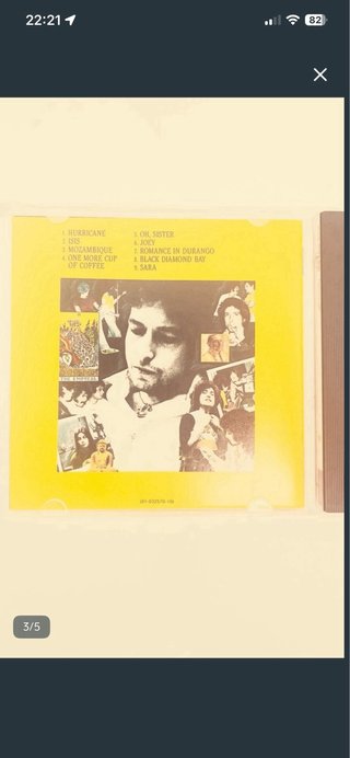 CD Bob Dylan Desire
