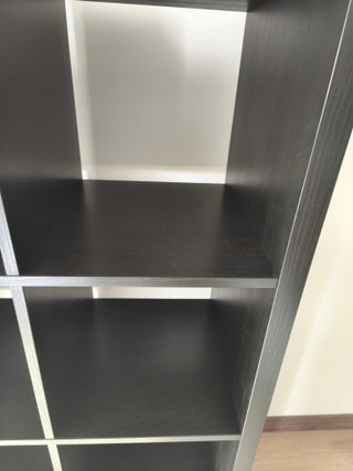 Estantería Kallax Ikea Marrón/Negro