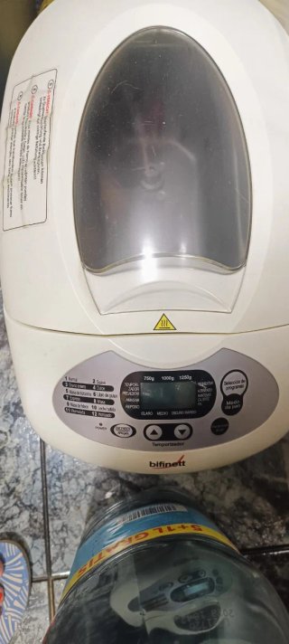 Panificadora Lidl con instrucciones