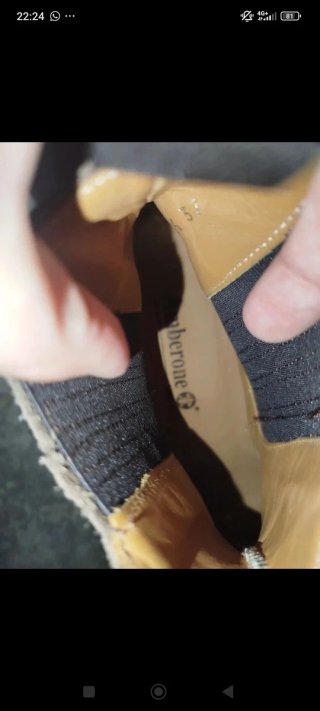 Botines de piel Timberland solidarios