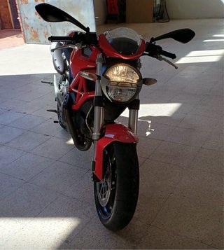 Ducati Monster 696 2014 Roja