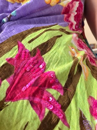 Top Derhy floreale boho vintage taglia S