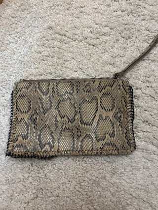 Bolso estampado serpiente