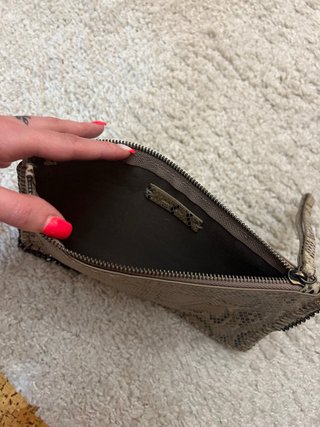 Bolso estampado serpiente