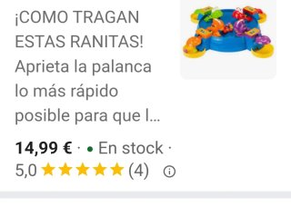 Juego tragabolas: Ranita Hambrienta Juguettos