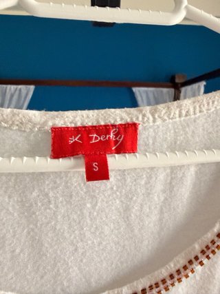 Maglia Derhy vintage perline stile jungle Y2K