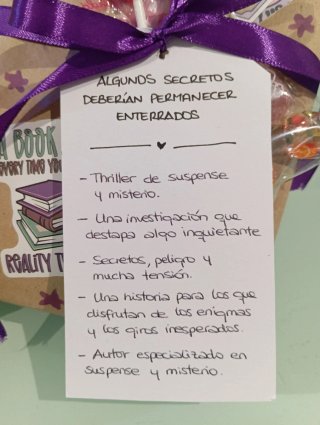 Libro segunda mano - misterio/thriller