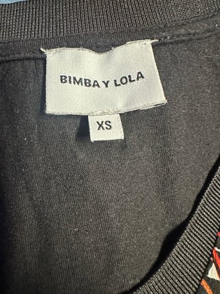 Bimba y Lola Blusa Talla XS Estampado Étnico