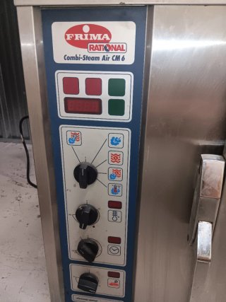 Horno Rational Eléctrico Hostelería 6 Bandejas