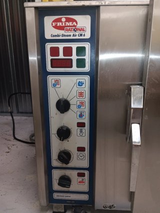 Horno Rational Eléctrico Hostelería 6 Bandejas