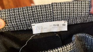 Falda pantalón con cinturón