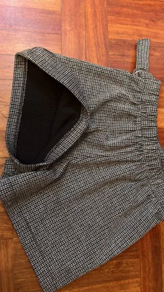 Falda pantalón con cinturón