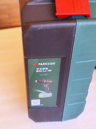 Taladro Parkside 20V + Batería 2Ah + Cargador