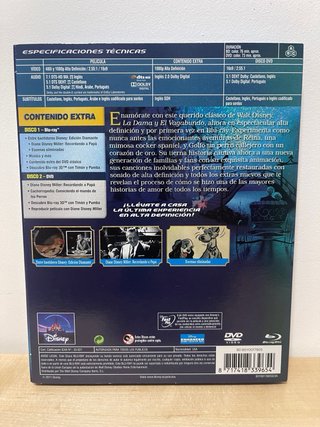 Blu-ray La Dama y el Vagabundo Edición Diamante