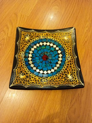 Plato decorativo árabe. OFERTAAAAAAA