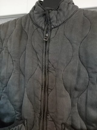 Cazadora acolchada Zara gris