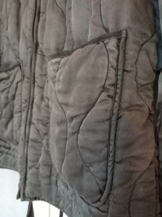 Cazadora acolchada Zara gris
