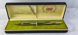 Bolígrafo Cross Oro y Portaminas Plata