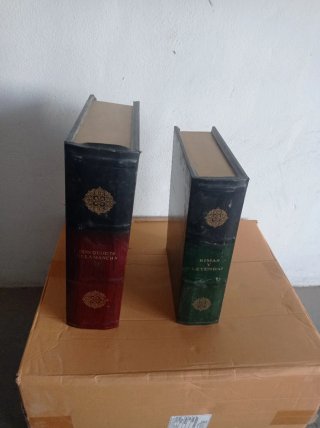 Caja-baul libro Don Quijote y Rimas