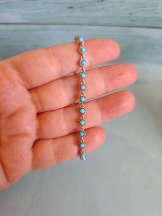Pulsera Turquesa Natural.