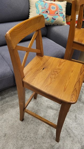 Sillas altas IKEA Ingolf madera (2+2)