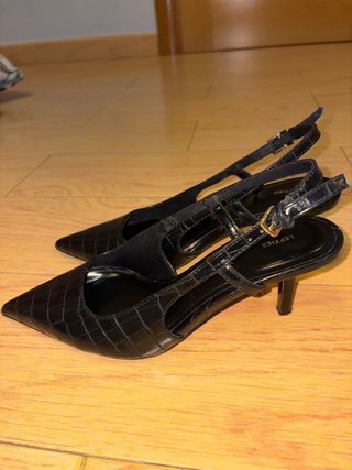 Zapatos de tacón Lefties negros talla 36