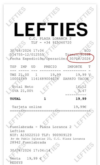 Zapatos de tacón Lefties negros talla 36
